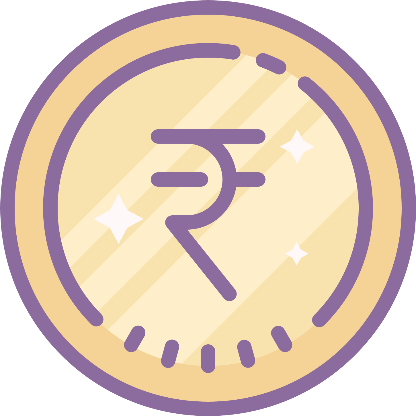 There Is A Circle With A Shape Composed Of Four Lines - Background Music Button Pause (1600x1600), Png Download