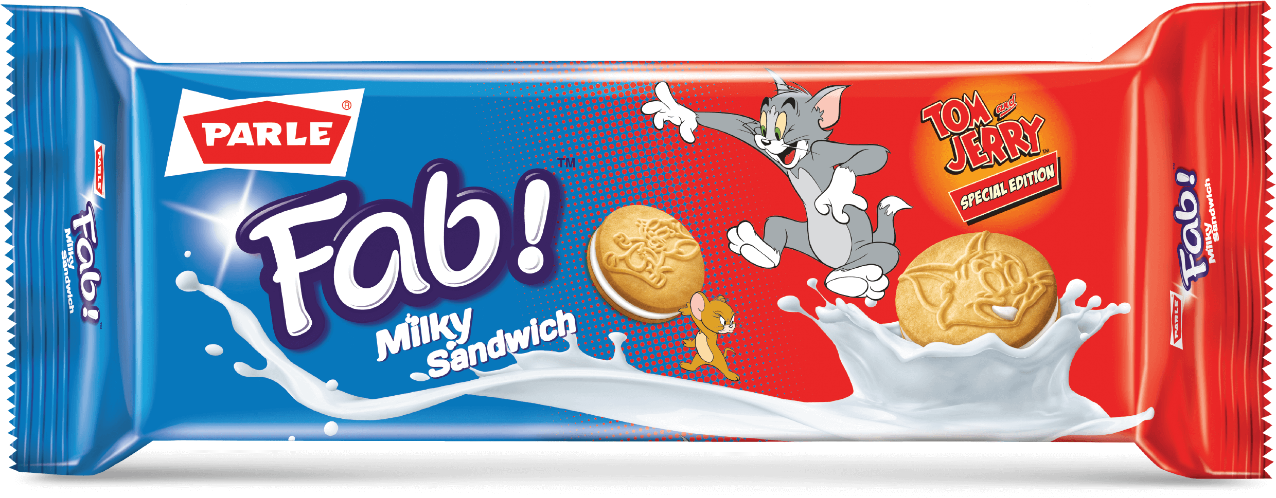 Download Fab Milky Sandwich Parle Hide Seek Fab Orange Cream Biscuits Png Image With No Background Pngkey Com