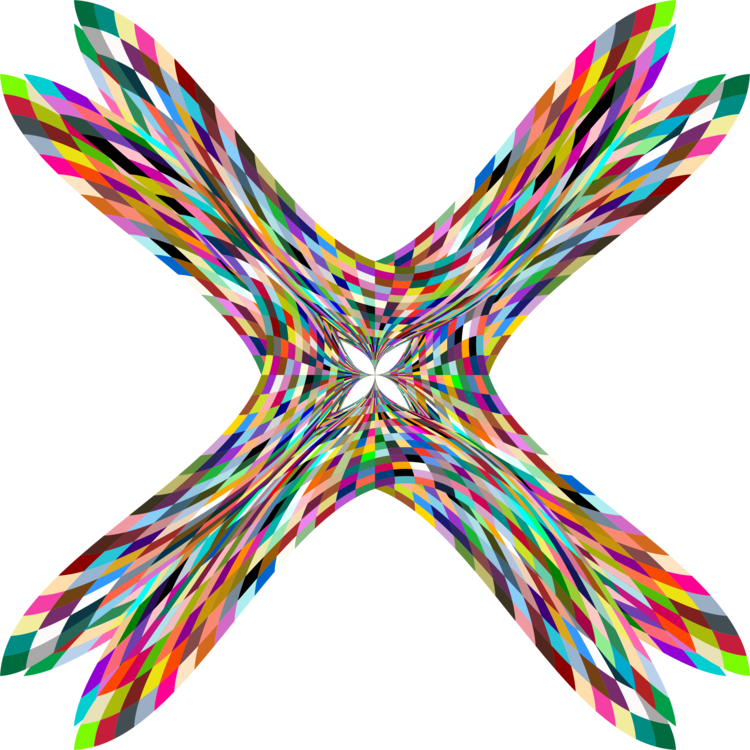 Butterfly Effect Wing Symmetry - Clip Art (750x750), Png Download