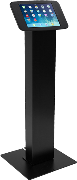 Radius Floor Stand Kiosk Full Metal Jacket - Ipad Floor Stand (585x585), Png Download