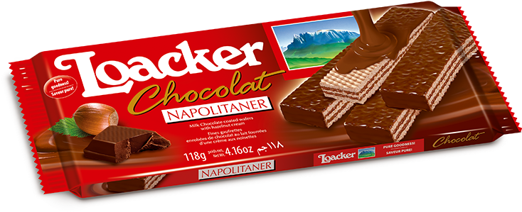 Wafer Loacker (800x800), Png Download