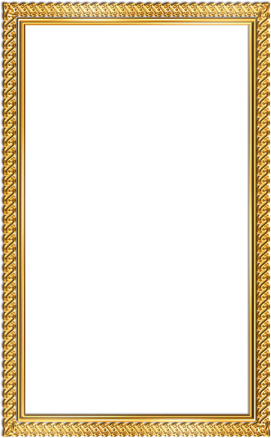 Photo Frame Png Image - Картинная Рамка Png (1036x1611), Png Download