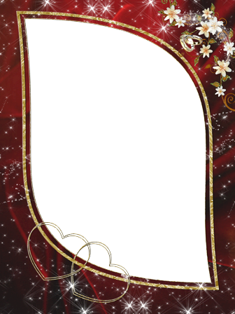 Our Hearts Forever - Wedding Photo Frame Psd (336x448), Png Download