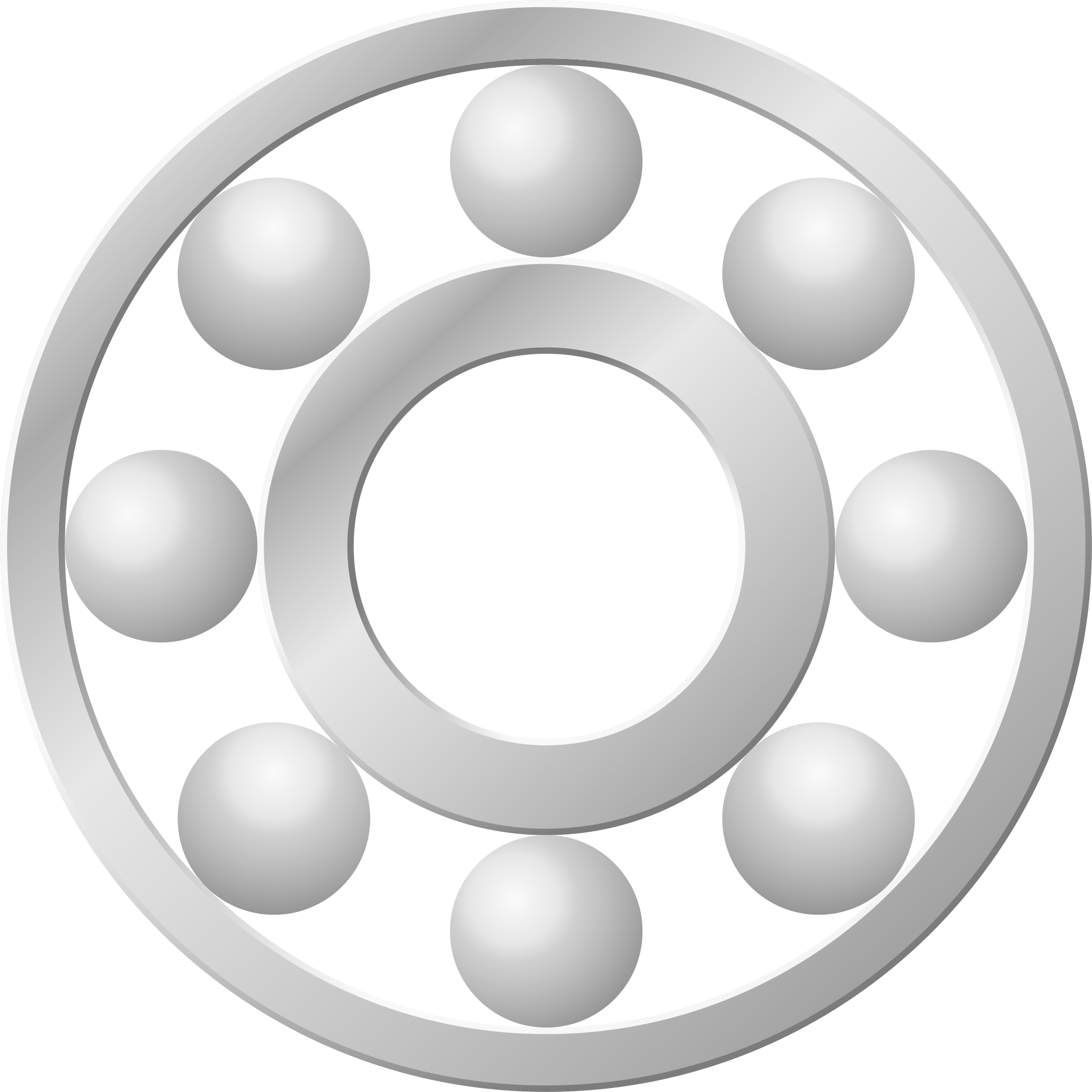 Big Image - Ball Bearing Clipart (2400x2400), Png Download