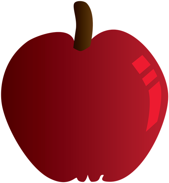 Image - Quả Táo Hoạt Hình (960x720), Png Download