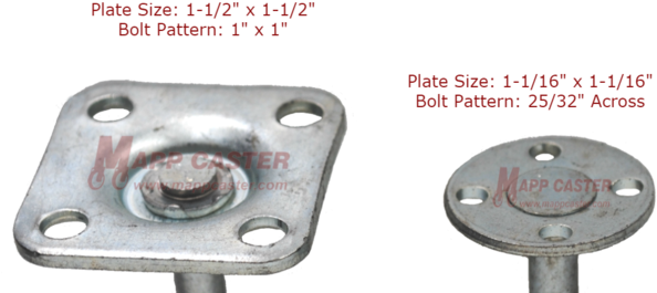 1-1/2" Carpet Wheel Metal Ball Caster With Antique - Machine (600x360), Png Download