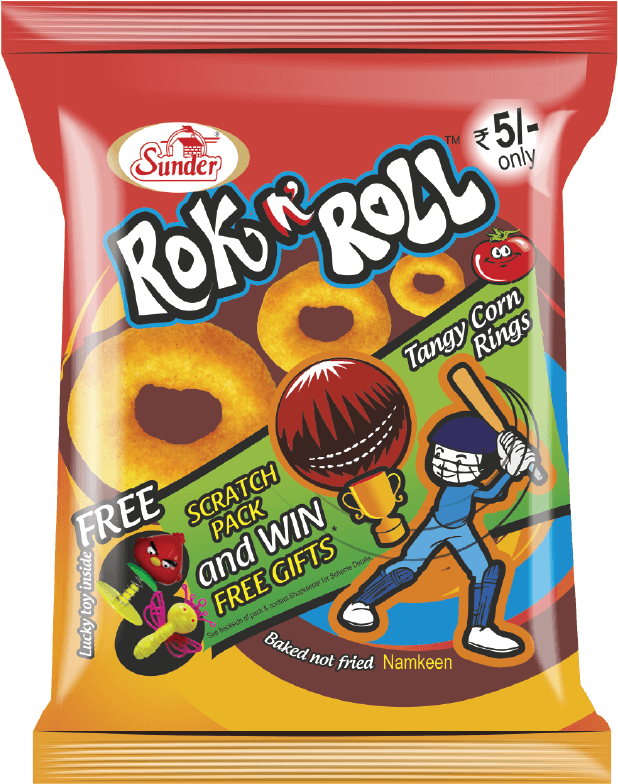 Rok N Roll Tangy Namkeen - Sandwich Cookies (801x801), Png Download