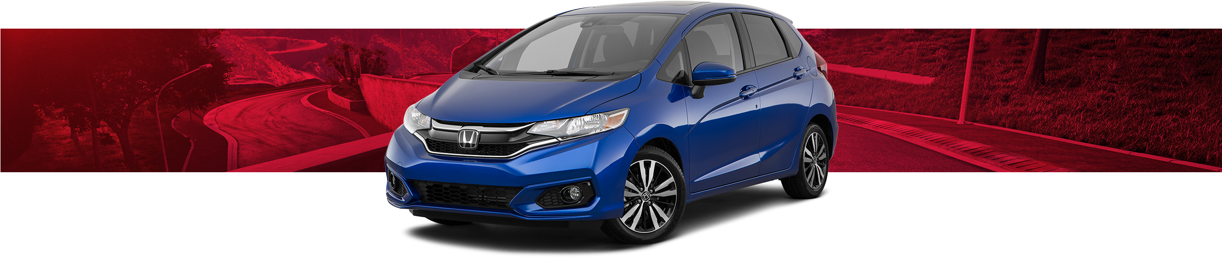 2018 Honda Fit - Honda Fit (2514x563), Png Download