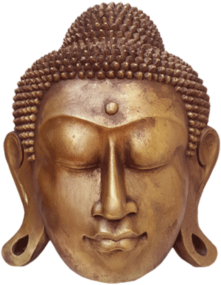 Buddha Face Transparent Image - Thai Buddha Head Png (480x480), Png Download