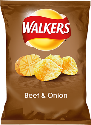 Beef And Onion Crisps (340x420), Png Download