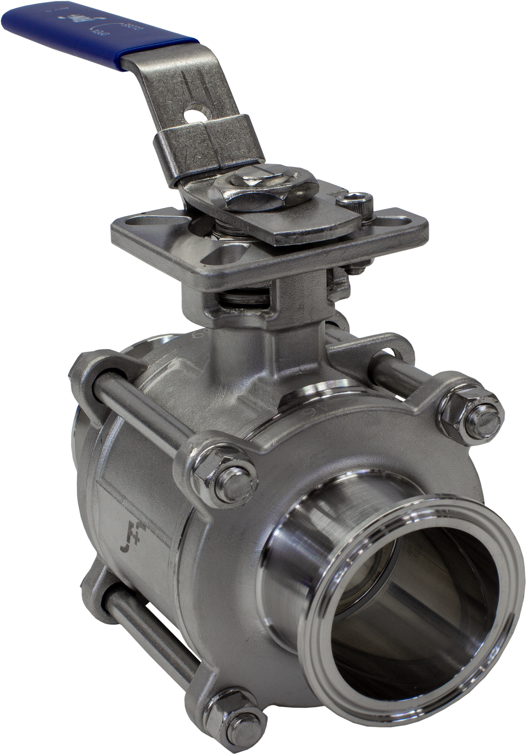 Flow , 3 Piece Stainless Steel Ball Valve (2749x2748), Png Download