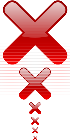 Delete Icon From Basic Icons For Vista - Delete Icon (276x574), Png Download