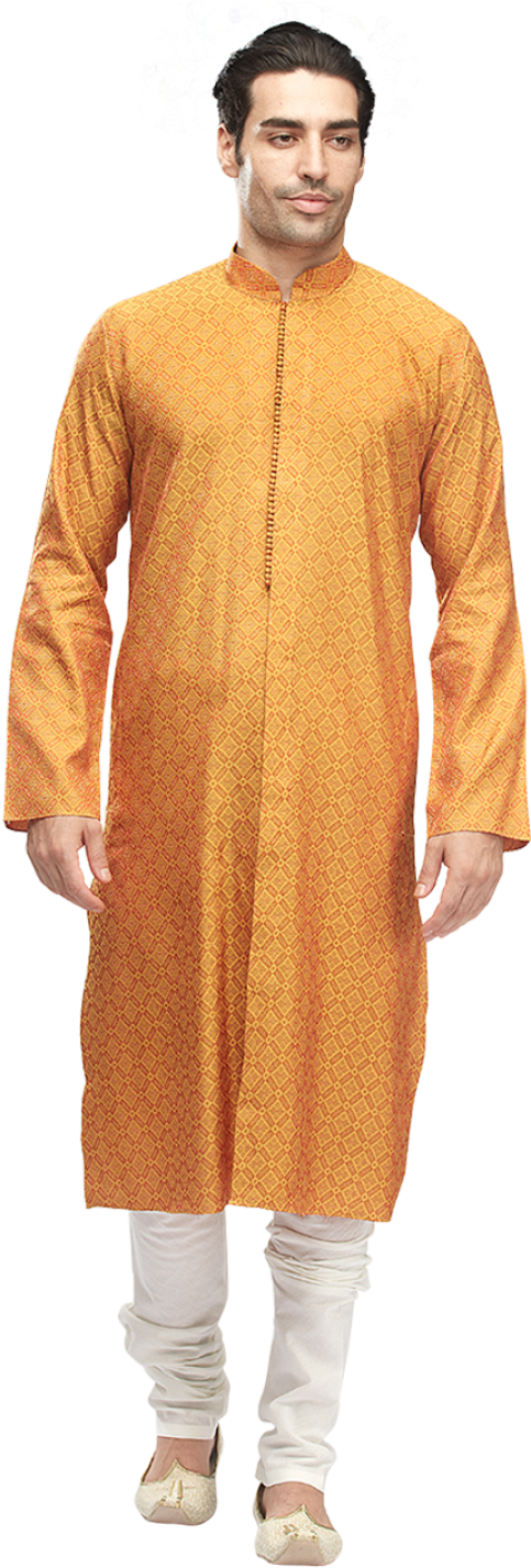 Red Tanchui Kurta For Wedding - Kurta (960x1441), Png Download