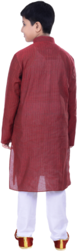 Kids Kurta Pajama - Pajamas (334x500), Png Download