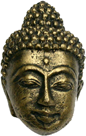 Buddha Cabinet Knob - Gautama Buddha (500x500), Png Download
