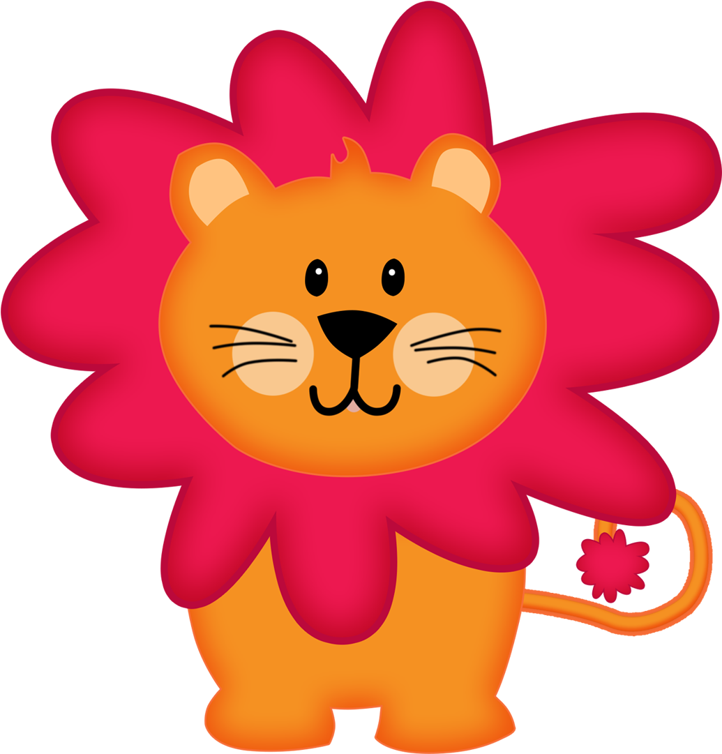 Mammal Clipart Birthday Party Cakes Safari Friends - Cartoon Safari Animals Cut Out (1035x1081), Png Download