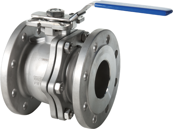 Steel Flanged Ball Valve - Kulový Kohout Přírubový Dn 100 (800x800), Png Download