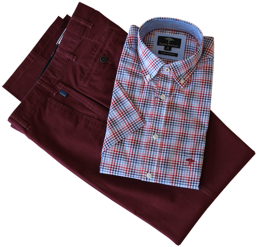 Summer Trousers & Casual Shirts - Formal Wear (600x525), Png Download