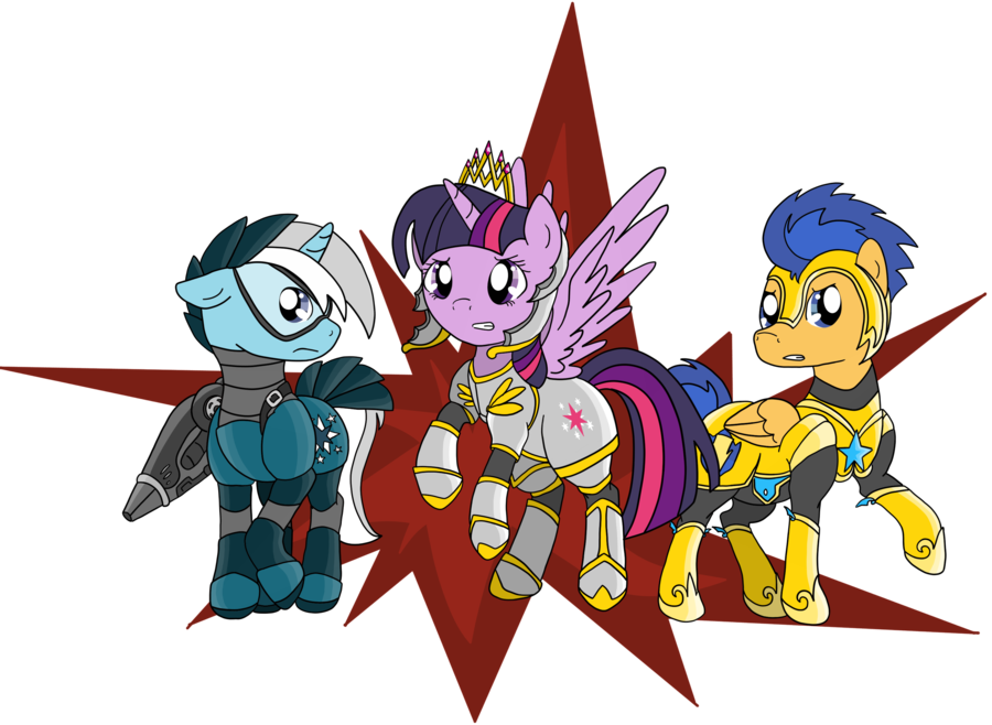 Alicorn, Alternate Universe, Armor, Artist - Cartoon (900x658), Png Download