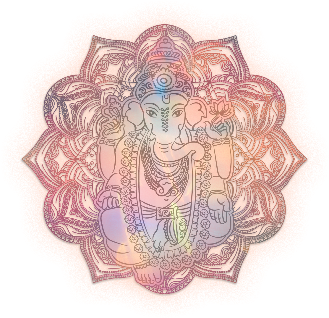 Ganesha - Ganesha Kolorowanka (1280x1280), Png Download
