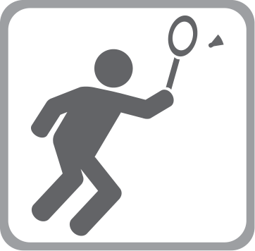 Badminton - Sports (362x356), Png Download