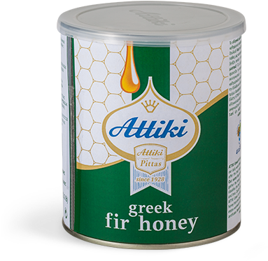 Attiki Fir Honey - Greek Natural Honey Attiki 1kg (850x458), Png Download