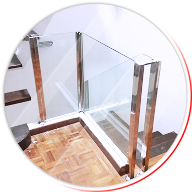 Glass Railing Supply & Install @singapore - Wood (960x400), Png Download
