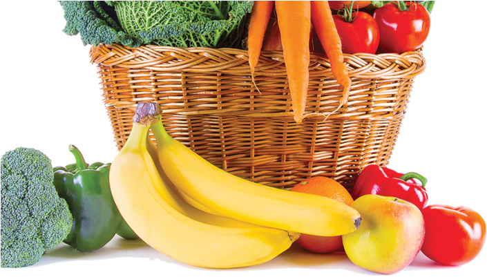 Fruits And Vegetables - Eating (715x400), Png Download