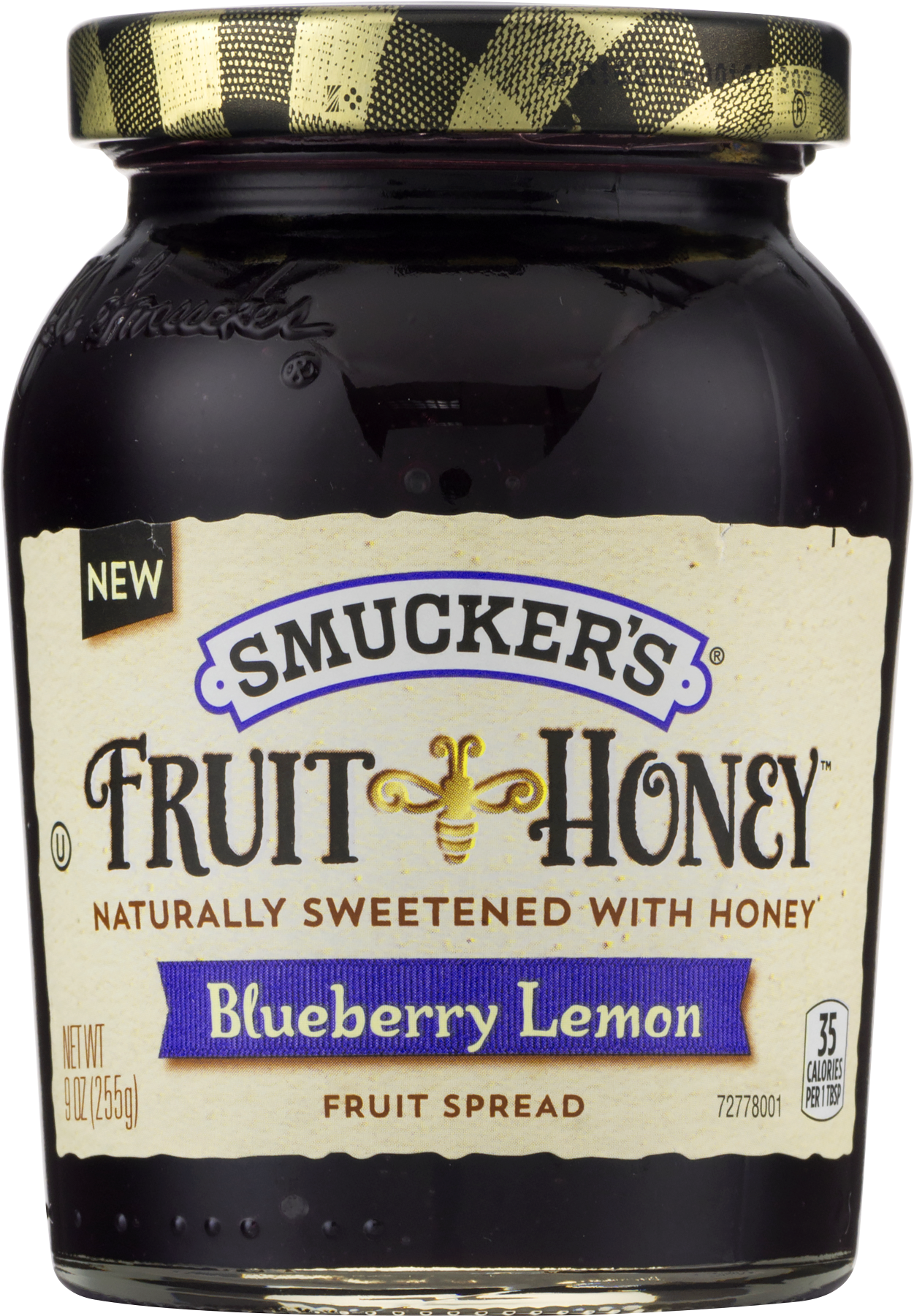 Smuckers Fruit & Honey Fruit Spread, Concord Grape (1800x1800), Png Download
