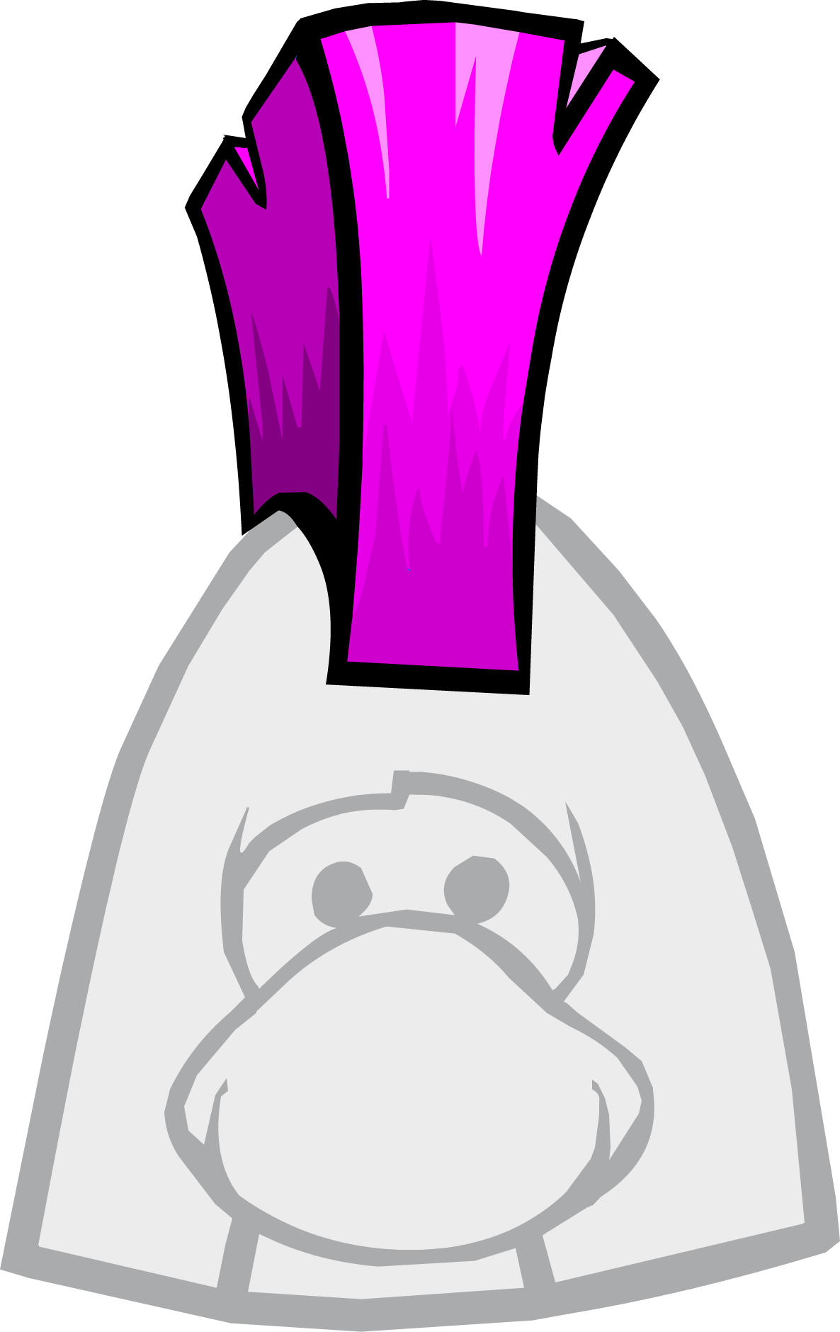 The Spikette Clothing Icon Id 672 Updated - Club Penguin Optic Headset (1186x1880), Png Download
