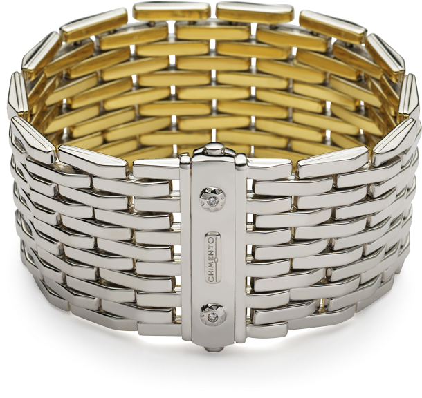 Double Classic Reversible Bracelet, , Bracelet, Chimento, - Chimento Bracelet Reversible (770x770), Png Download