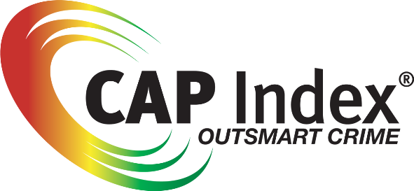 Full Color With Black Text And Transparent Background - Cap Index Logo (591x273), Png Download