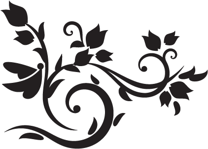 Elegant Floral - Elegant Flower Design Png (451x451), Png Download