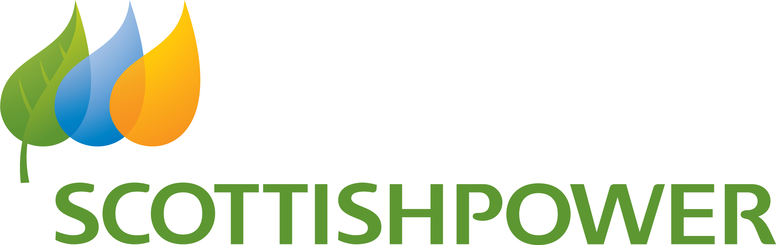 Scottish Power Logo (2487x786), Png Download