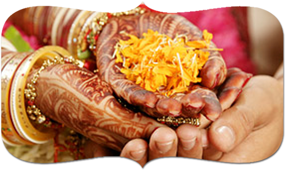 Find Your Life Partner - Indian Wedding Images Png (634x444), Png Download
