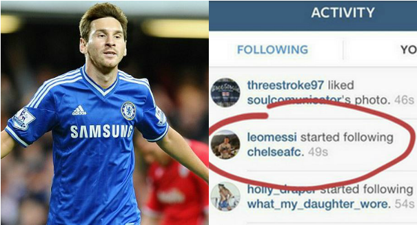 The Highlight Of The Week Was Lionel Messi Following - Messi Chelsea (644x366), Png Download