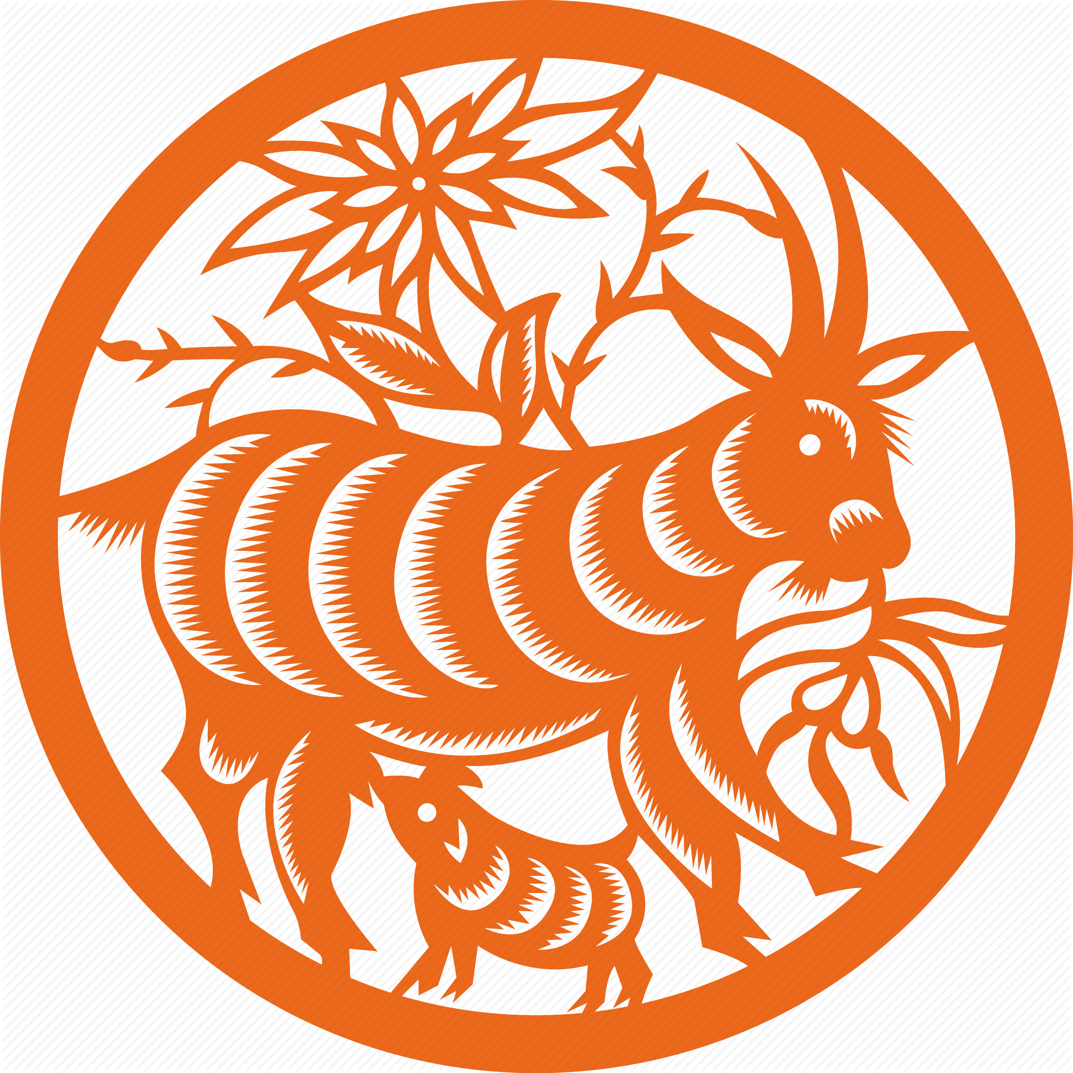 Related Wallpapers - Zodiac, Year Of The Goat Shower Curtain (2118x2118), Png Download