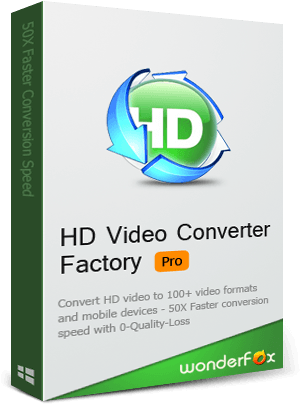 Wonderfox Hd Video - Hd 4k Video Converter Factory Pro (307x404), Png Download