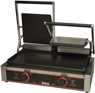 Winco Esg-2 Sandwich / Panini Grill - Winco Esg Sandwich Grill (376x338), Png Download