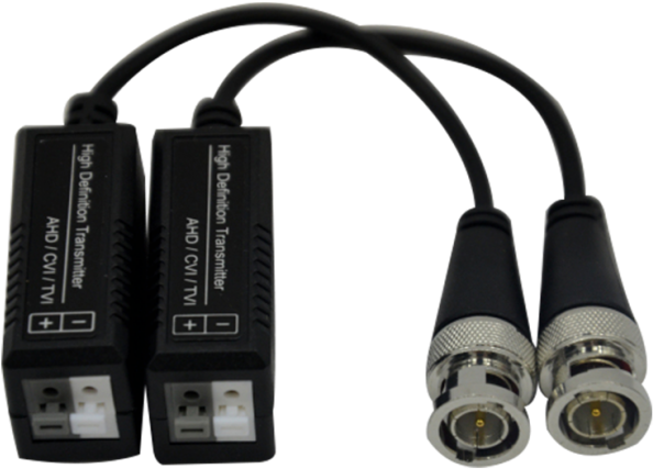 1 Ch Pigtail Hd Passive Video Balun - Video Balun Hd (877x477), Png Download
