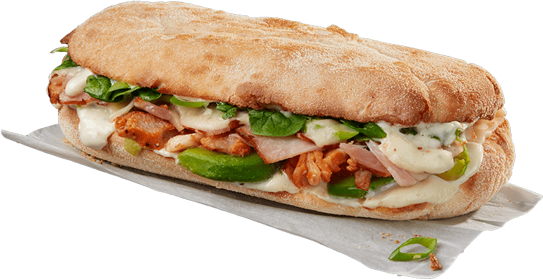 Chicken, Bacon & Avocado 3300kj^ - Bacon (800x550), Png Download