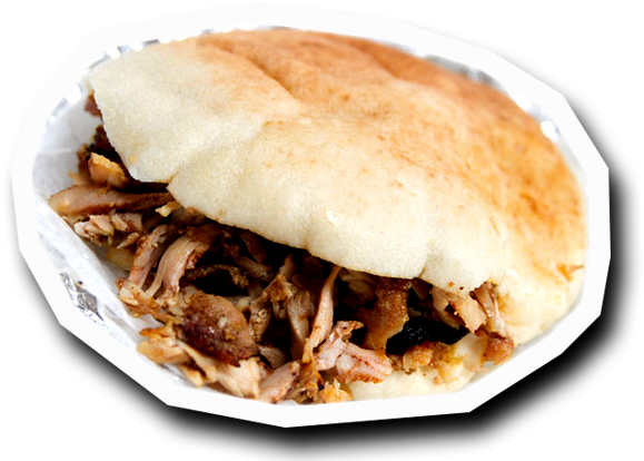 Brooklyn On Rye's Signature Combinations - Shawarma (632x433), Png Download