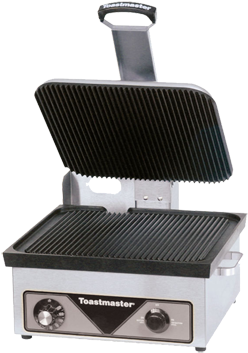 Toastmaster Sandwich Grill - Toastmaster A710sa 17" Smooth Non-stick Panini Grill (393x393), Png Download