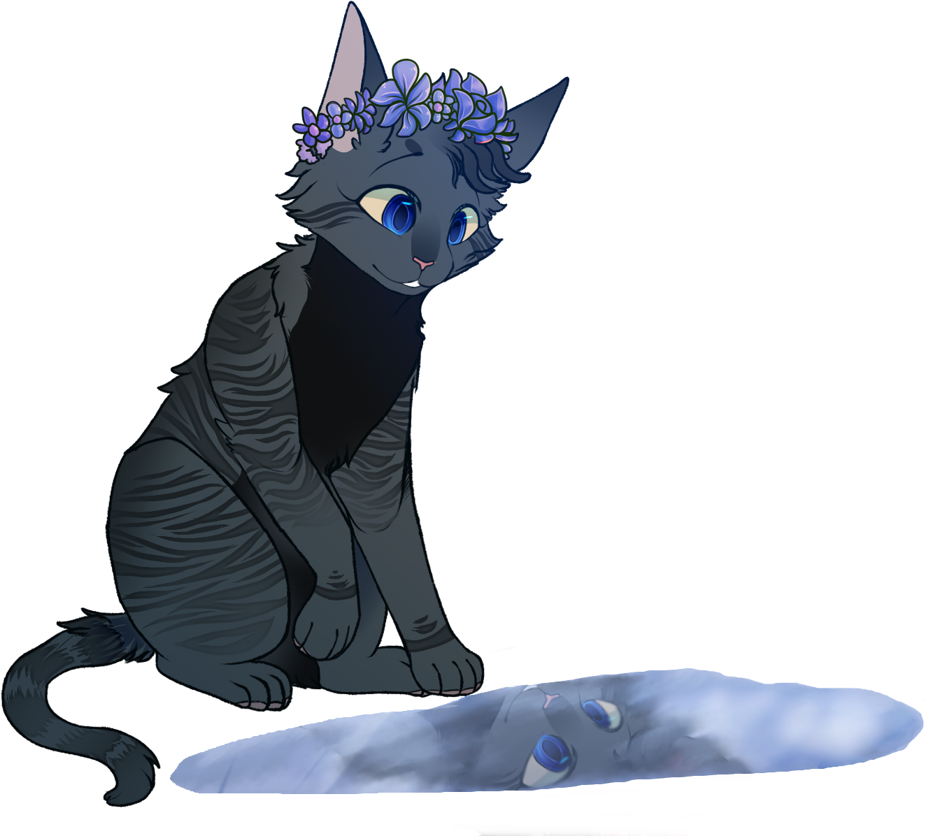 Edit Fixed - Black Cat (1980x1320), Png Download