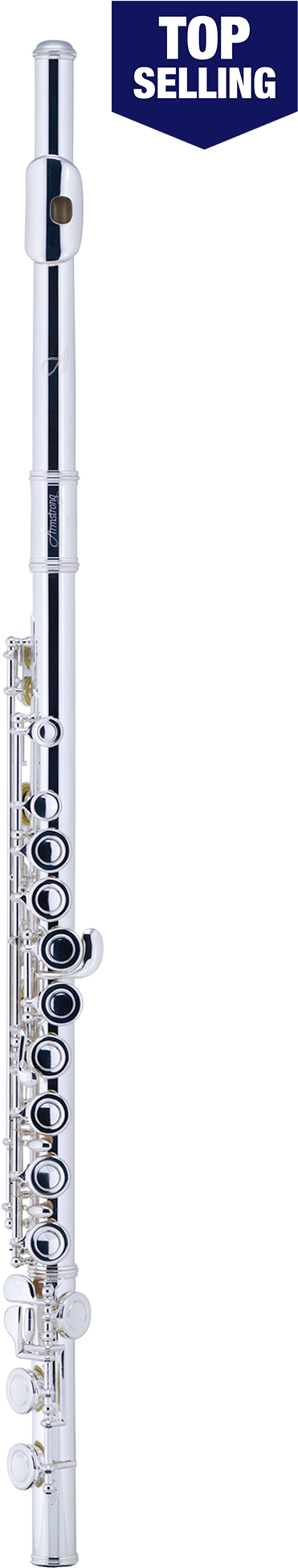 Armstrong Model 800bof Open Hole Flute (500x2000), Png Download