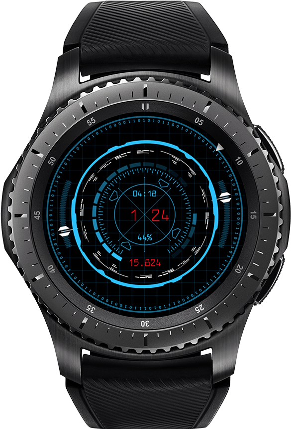 Samsung Gear S3 Watch Dial Design Competition Winners - Samsung Gear S3 Frontier Smartwatch (778x860), Png Download