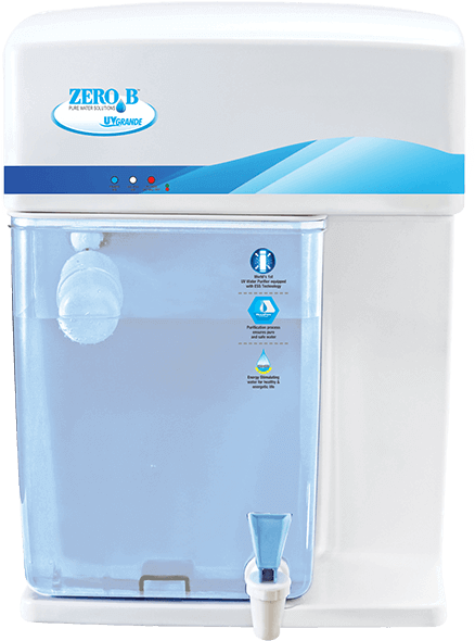 Uv Grande - Zero B Uv Grande 4-litre Water Purifier (white) (800x800), Png Download