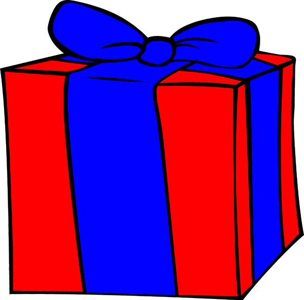 Birthday Present Clipart Birthday Gift - Birthday Present Clip Art (600x593), Png Download