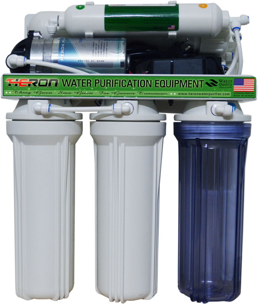 Undersink Ro Water Purifier - Heron Gold Water Purifier Machine (843x1000), Png Download