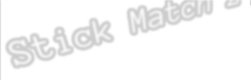 Stick Match - Darkness (800x280), Png Download